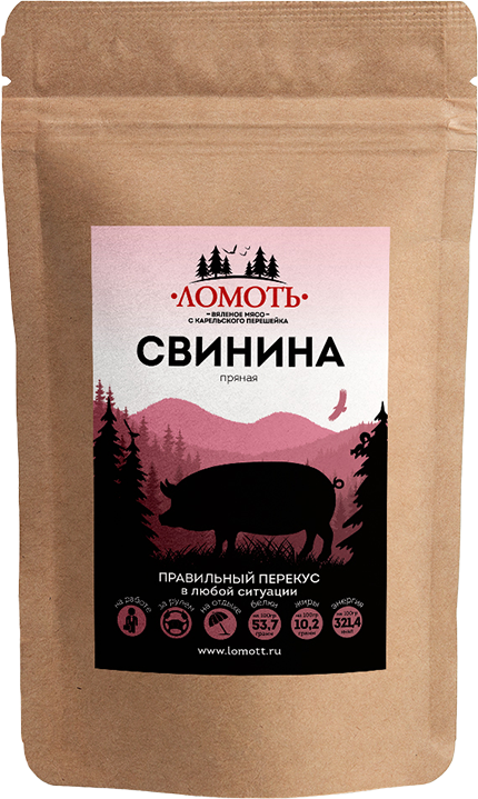 Свинина пряная, 40 г