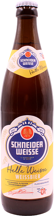 Шнайдер Вайсс ТАП 01 Майне Хелле Вайсс (Schneider Weisse Helle Weisse Weissbier Tap 01) 0,5 л (БА)