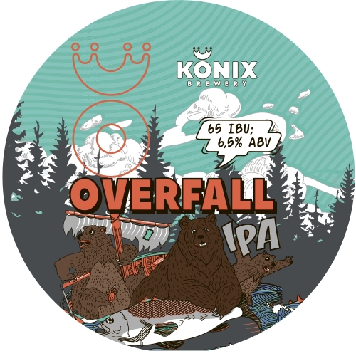 IPA OVERFALL 20 л ПЭТ (Балтика)