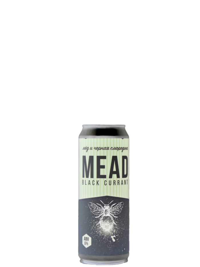 Black Currant Mead (Мед и черная смородина) (бан. 0,45 л)