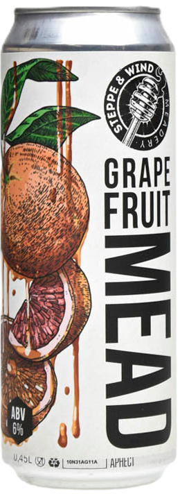 Grapefruit Mead / "Мёд и Грейпфрут" (бан. 0,45 л)