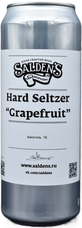 Hard Seltzer Grapefruit 0,45 БАНКА