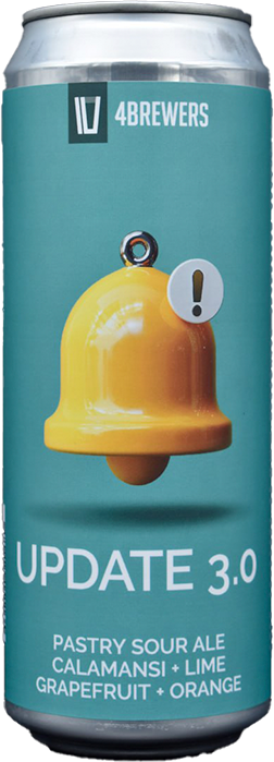 Update 3.0 (Calamansi+Lime+Grapefruit+Orange) 0,45 л БАНКА (х12)