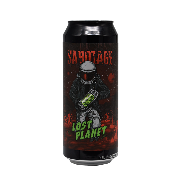 LOST PLANET: STRAWBERRY & BASIL (бан. 0,45 л)