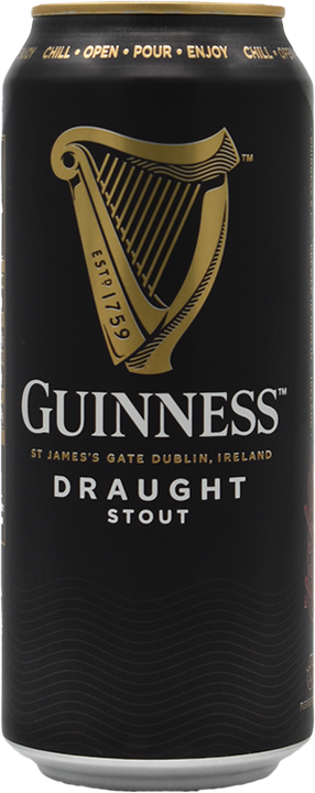 Гиннесс Драфт (Guinness Draught) 0,44 БАНКА (x24) (Нода)