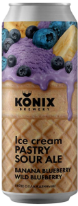 Ice cream Банан Голубика Черника 0,45 БАНКА