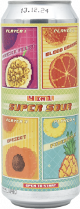 4 in 1 Super Sour (Passion Fruit, Blood Orange, Apricot, Pineapple) 0,45 БАНКА