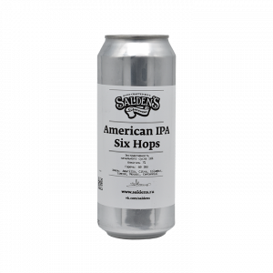 AMERICAN IPA SIX HOPS ed. 0,45 БАНКА Saldens (Алк 7%)