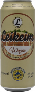 Лейкейм Вайцен (Leikeim Weizen) 0,5 ж/б (х24)