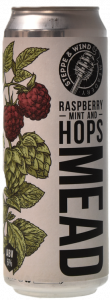 Raspberry, mint and hops Mead (бан. 0,45 л)