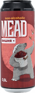 Mead Вишня (Б/А) 0,45 БАНКА (х20)
