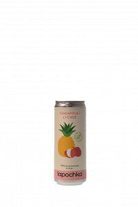 Lapochka Pineapple + Lychee б/алк. 0,33 л БАНКА