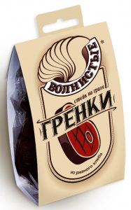 Гренки жареные "Волнистные" со вкусом стейк на гриле 75 гр (14 шт)